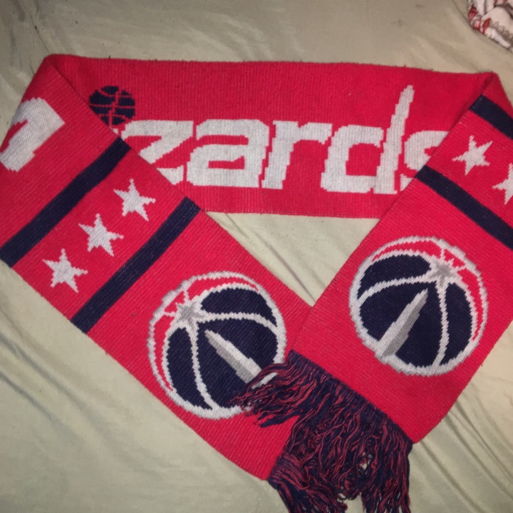 Washington Wizards Scarf One Size red blue $60